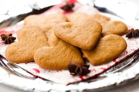 Christmas gingerbread Stock Photos