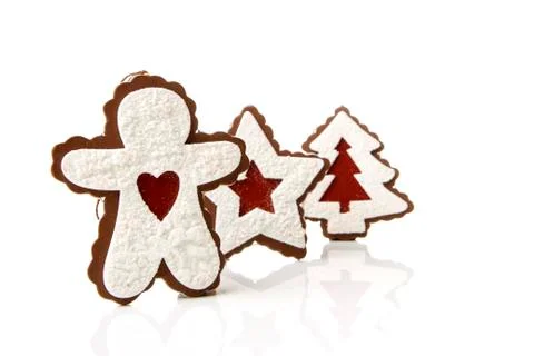 Christmas, gingerbread Stock Photos