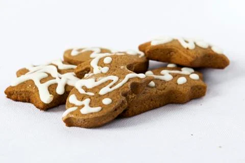 Christmas gingerbread Stock Photos