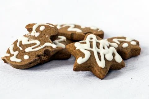 Christmas gingerbread Stock Photos
