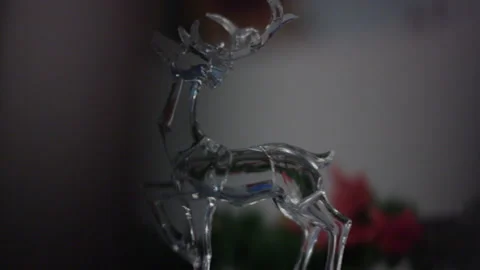 Christmas Glass Decor Stock Footage