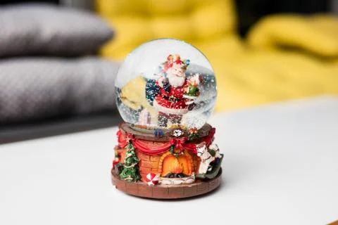 Christmas globe for decorations Stock Photos