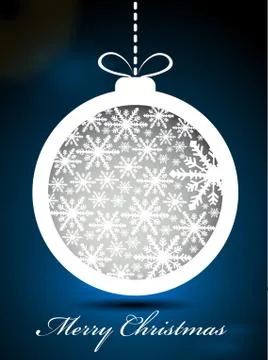 Christmas globe Stock Illustration