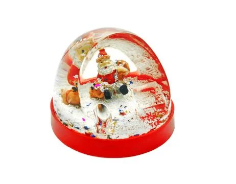 Christmas globe Stock Photos