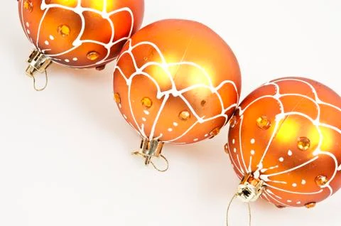 Christmas globe set Stock Photos