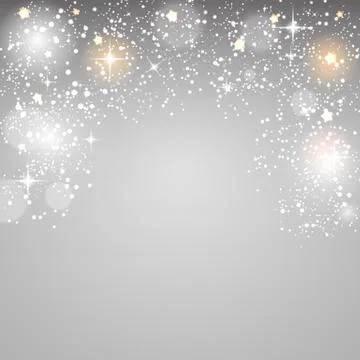 Christmas Glossy Star Background Vector Illustration Stock Illustration