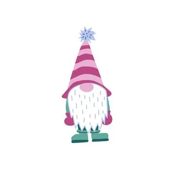 Christmas gnome Stock Illustration