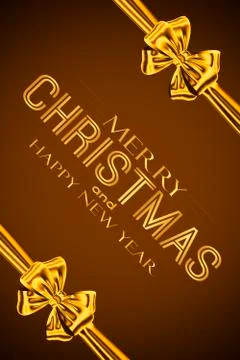 Christmas gold pattern on black background 스톡 일러스트