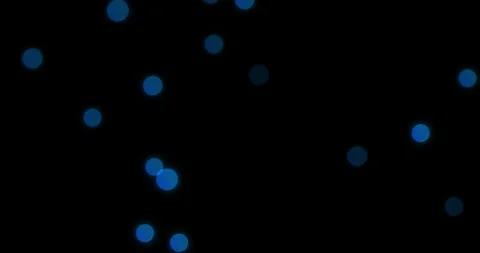Christmas gradient black background with blue bokeh flowing, festive holiday Stock Footage 294763870