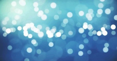 Christmas gradient blue background with bokeh flowing Stock Footage 71025069