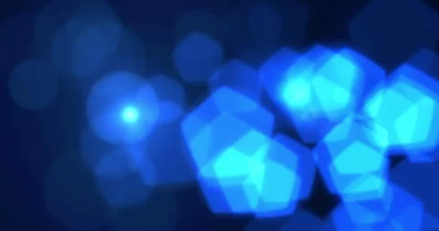 Christmas gradient blue background with bokeh flowing, festive holiday happy Stockbeeldmateriaal 285396747