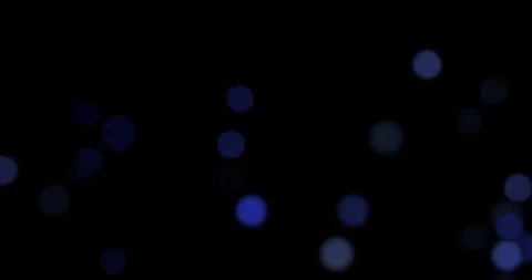 Christmas gradient blue background with bokeh flowing, festive holiday Stock Footage 324497719