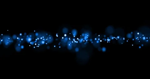 Christmas gradient blue background with bokeh flowing, festive holiday happy Vídeo Stock 330481847