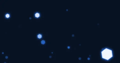 Christmas gradient blue background with bokeh flowing, festive holiday happy Stock Footage 330482391