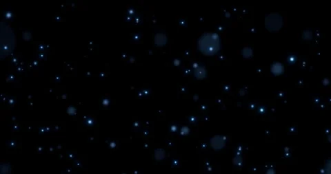 Christmas gradient blue background with particles flowing, festive holiday Stock Footage 291841170