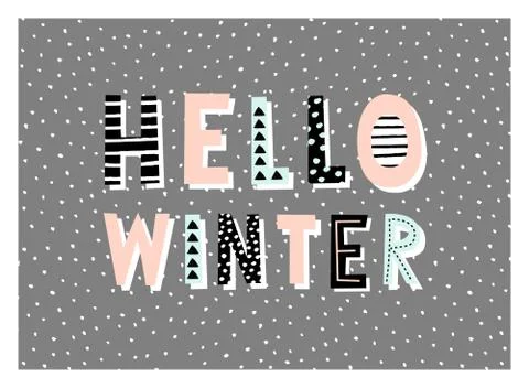 Christmas Greeting Card Illustrazione stock