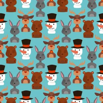 Christmas greeting card vector background banner holidays winter xmas hand draw Stock Illustration