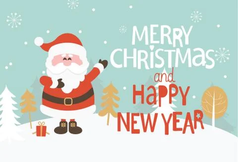 Christmas Greeting Card. Vector. Stock Illustration
