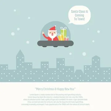 Christmas Greeting Illustrazione stock