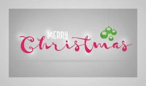 Christmas Greeting Stock Illustration
