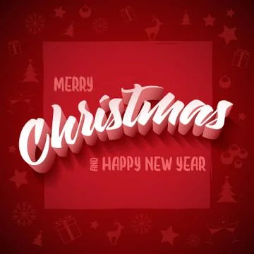 Christmas Greeting Illustrazione stock