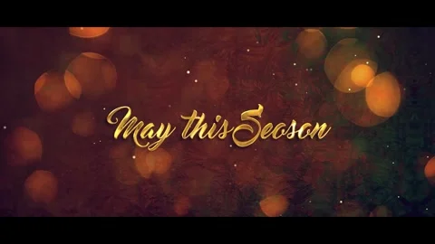 Christmas Greeting Titles for After Effects Stock After Effects