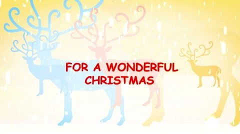 Christmas Greetings 2 Stock Footage 42372482