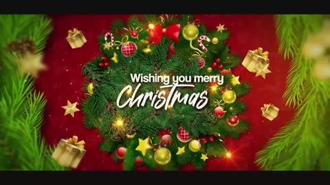 Christmas Greetings for After Effects Stock After Effects