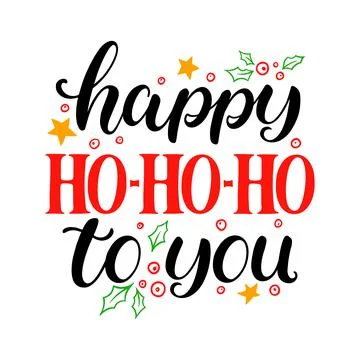 Christmas greetings calligraphy Ilustración de archivo