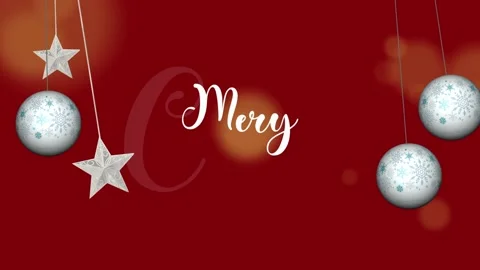 Christmas Greetings Stock Footage 224610190