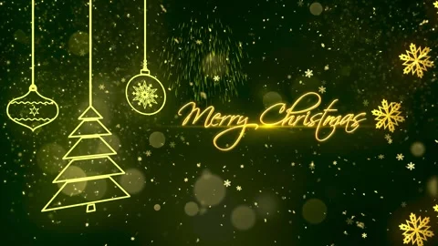 Christmas Greetings  Stock Footage 249450635