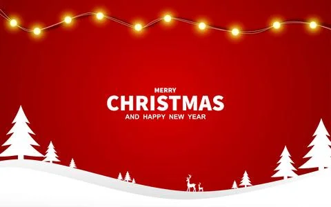 Christmas greetings vector background design Merry Christmas greeting text .. Stock Illustration