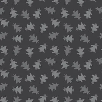 Christmas Grey Holiday seamless pattern background 스톡 일러스트