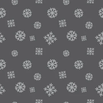 Christmas Grey Holiday seamless pattern background Stockillustratie