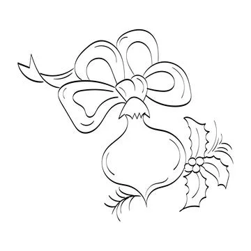 Christmas hand drawn element design イラスト素材