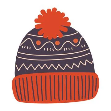 Christmas hat design Stock Illustration
