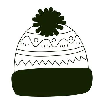 Christmas hat icon Stock Illustration