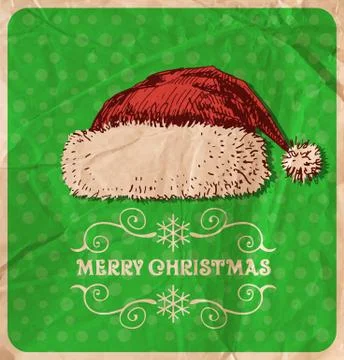 Christmas hat Stock Illustration