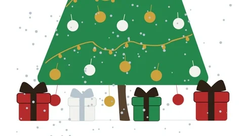 Christmas Hearth Fireplace Graphics Festive Holiday Warmth Background Cozy Stock Footage 345264380