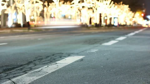 Christmas highway Stock Footage 1905646