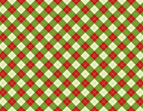 Christmas Holiday Argyle Background Pattern Illustration Stock Illustration