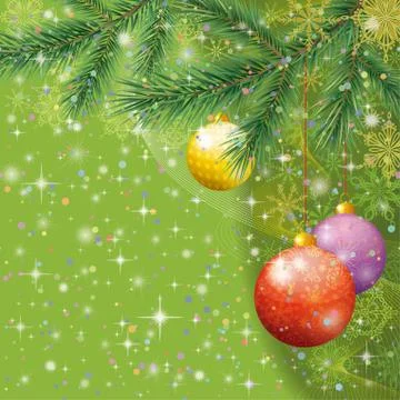Christmas holiday background Stock Illustration