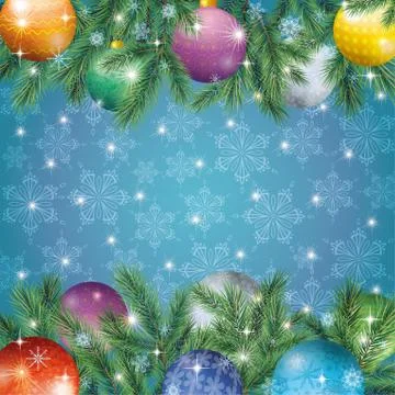 Christmas holiday background Stock Illustration