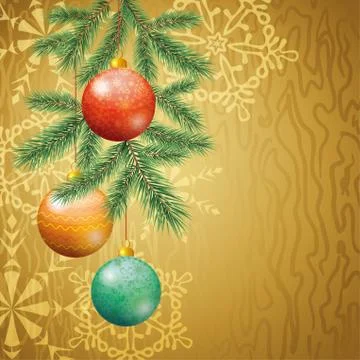 Christmas holiday background Stock Illustration