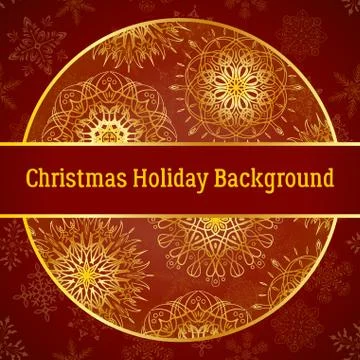 Christmas Holiday Background Stock Illustration