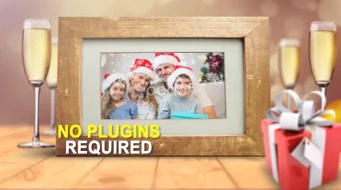 Christmas Holiday Frames Stock After Effects