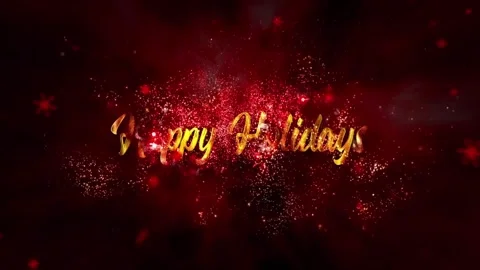 Christmas Holiday Greetings Stock After Effects