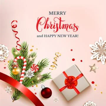 Christmas holiday light background Stock Illustration