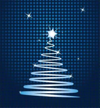 Christmas holiday tree Stock Illustration