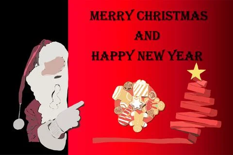 Christmas holidays Illustrazione stock